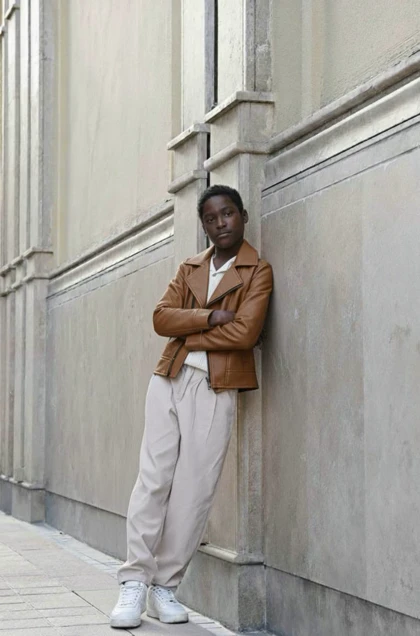کت چرم اسپورت