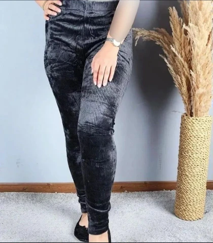 حراج شلوار مخمل راه راه زنانه