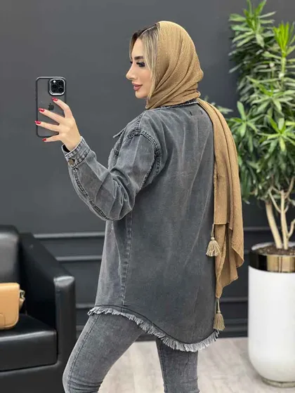 کت جین پایین ریش