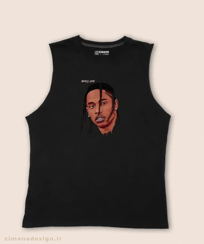 تاپ مردانه و زنانه طرح تراویس اسکات کد 941