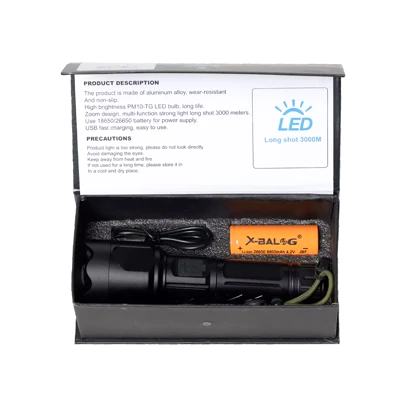 چراغ قوه پلیسی X-BALOG PM10-TG