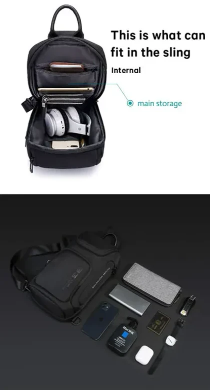 کیف کراس بادی اورجینال بنج مدل BANGE - BG7565 BangePro