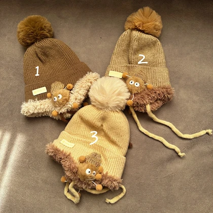 کلاه بافت بچگانه