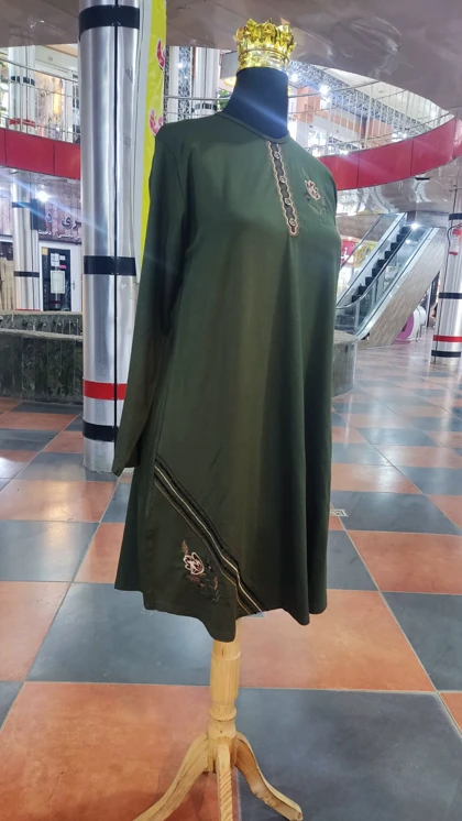 پیراهن زنانه نخی ویسکوز وارداتی