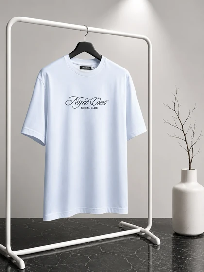 تیشرت 171026 SOCIAL CLUB آبی روشن