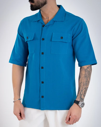 پیراهن کتان سوفیا-کد4772