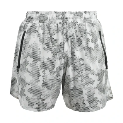 شلوارک ورزشی مردانه نایک مدل Mub-NK 018 چریکی سفید