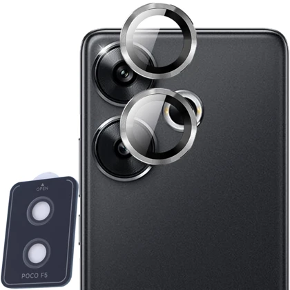 محافظ رینگی لنز دوربین شیائومی پوکو F5 و Redmi Note 12 Turbo