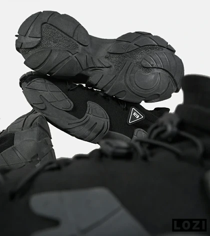 کفش کتانی مردانه مشکی BALENCIAGA مدل 7489