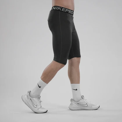 کشاله بند ورزشی مردانه نایک مدل Dri Fit-8245 طوسی تیره