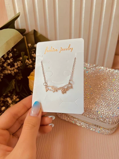 گردنبند دستان خدا استیل