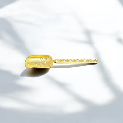 پیمانه قهوه و چای تک نگین در دو رنگ