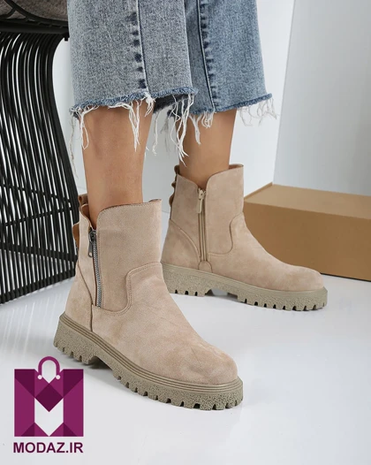 بوت زنانه زمستانه زیپی 505 کابوی BOOT