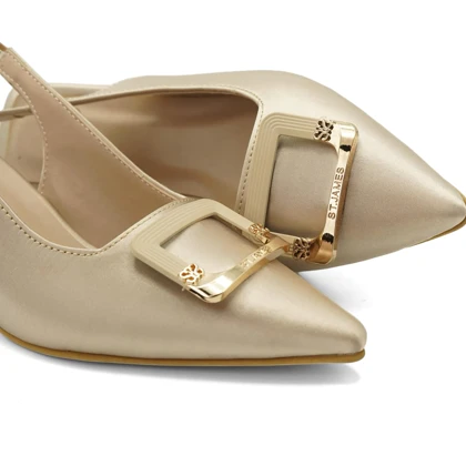 کفش مجلسی زنانه پاشنه‌دار 3 سانت زنانه مدل 400355 _ sandal valentino