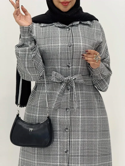 3564-مانتو پاییزه شایلین