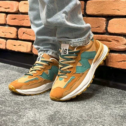 کتانی اسپرت مردانه مدل نیوبالانس NEW BALANCE رنگ کرم