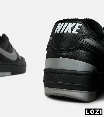 کفش کتانی بزرگ پا مشکی طوسی Nike Gama Force Sail مدل 6733