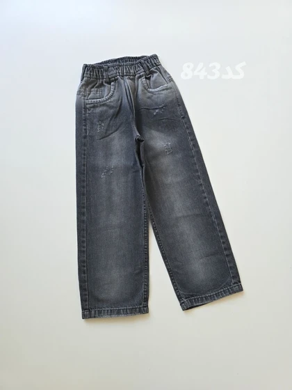 شلوار بگ جین سایز بزرگ (843) 8تا20سال