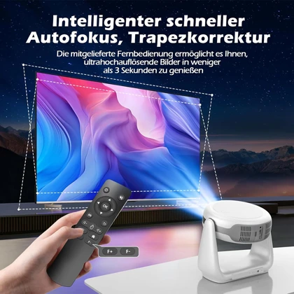 ویدئو پروژکتور شارژی 4k قابل حمل