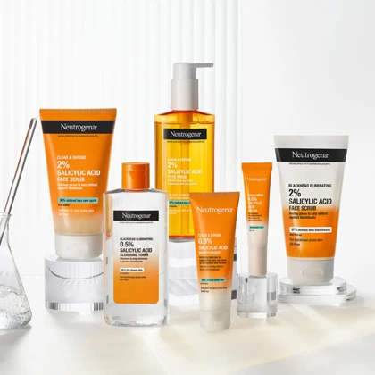 ژل شستشوی صورت نوتروژینا مدل Clear & Defend مناسب پوست‌های مستعد جوش حجم 200ml