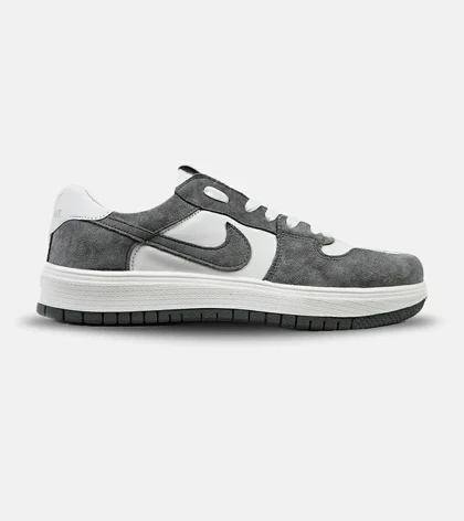کفش کتانی مردانه سفید طوسی نایک NIKE SB