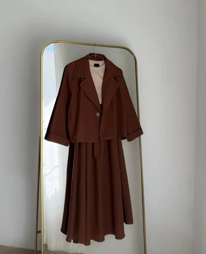 ست کت دامن نبات