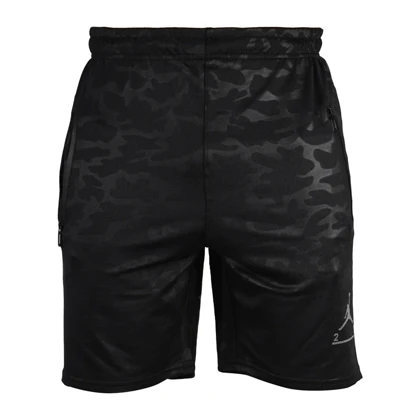 شلوارک ورزشی مردانه جردن مدل MUB-5411 چریکی مشکی