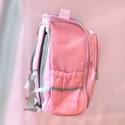 کوله پشتی صندوقی دخترانه