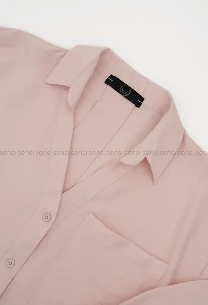 شومیز یقه هفت پری کد1005793