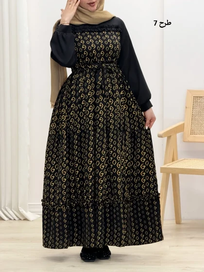 4293-پیراهن مزونی لاوین