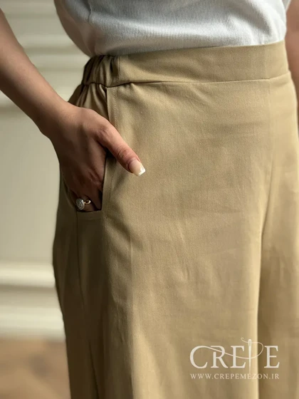 دامن شلواری کتان