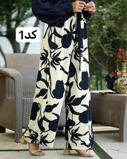 شلوار طرح دار بگی کد 2934