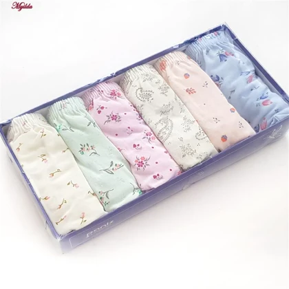 شورت پنبه‌ای زنانه پانیذ کد 4599 بسته 6 عددی