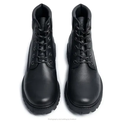 بوت تی‌تی گازولین مشکی یکدست - GAAZOLIN TT Boots Mono Black
