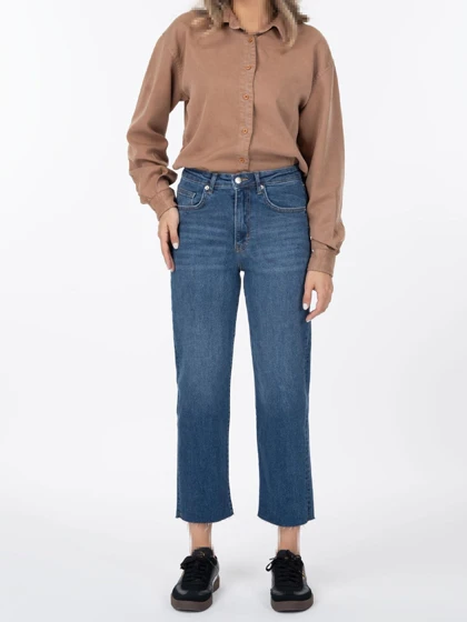 شلوار جین کراپ استریت 14164