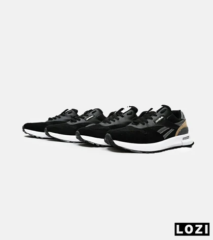 کفش کتانی مشکی طوسی REEBOK Unphased Pro