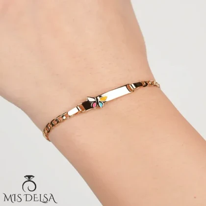 دستبند طرح پروانه ژوپینگ