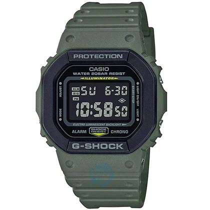 ساعت کاسیو جیشاک اورجینال مردانه DW-5610SU-3DR
