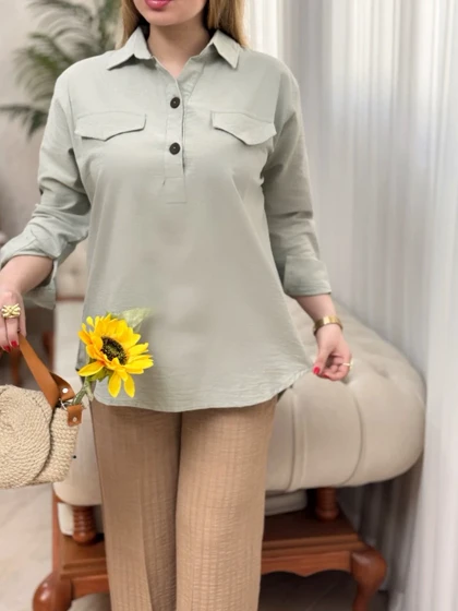 تونیک کتان لینن L42