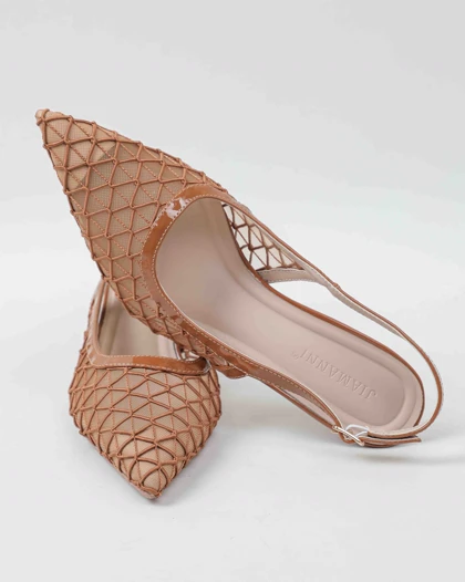 83311_55 - پاشنه توری بافت درشت 83311_55