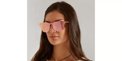 عینک آفتابی 3576N Blaze Clubmaster Flat Lens Pink Mirror