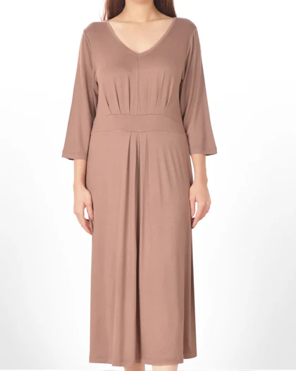 پیراهن آستین سه ربع مهشید زنانه