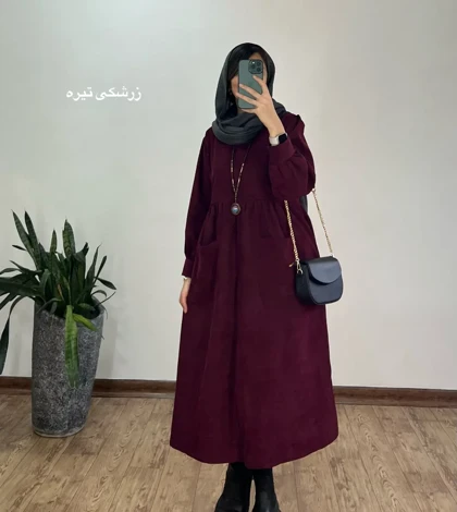 پیراهن مانتویی پاییزه گیتا