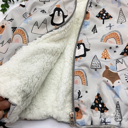 کاپشن بهاره پسرانه دخترانه تو خز (2)