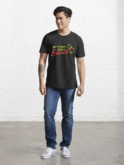 تیشرت لانگ پسرانه better call saul طرح Classic Better Call Saul Essential T-Shirt کد 194651
