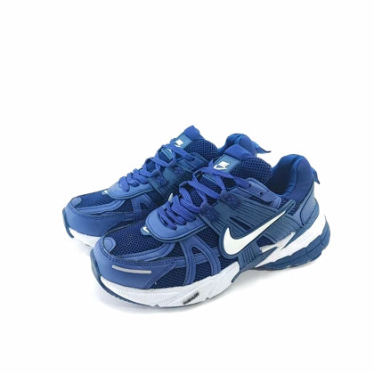 کفش اسپرت زنانه تمام وارداتی برند نایکی nike مدل وی تو کی V2K سرمه‌ای کد 683