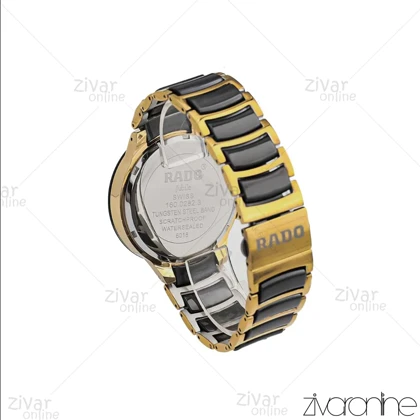 ساعت رادو مردانه سه موتوره مشکی طلایی 106937