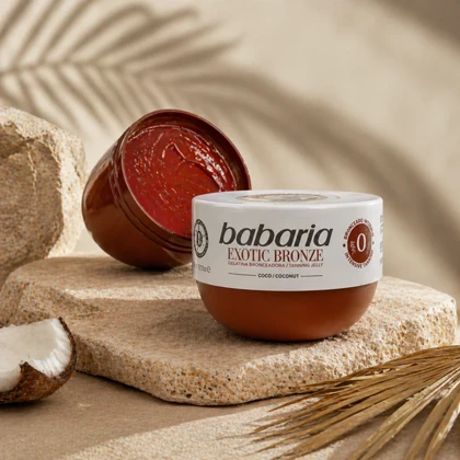 ژل برنزه کننده باباریا Babaria مدل Exotic Bronze حجم 300 میلی لیتر