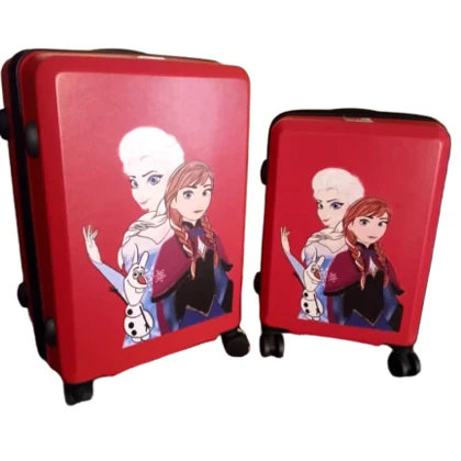 چمدان کودک السا و آنا سایز 20 رنگ قرمز ricardobeverlyhills