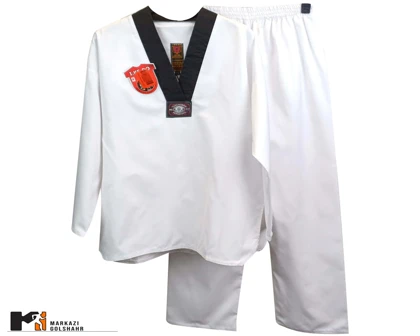 لباس تکواندو مردانه پارچه تترون کد 2003693
